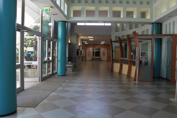 Atrio della sede SAA School of Management a Torino